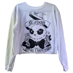 Nightmare Before Christmas Sweatshirt Size Large